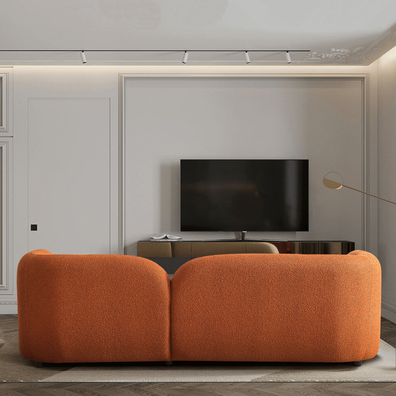 Donna - Japandi Style, Boucle Sofa - R&R Furniture Gallery (Fountain Valley, CA)
