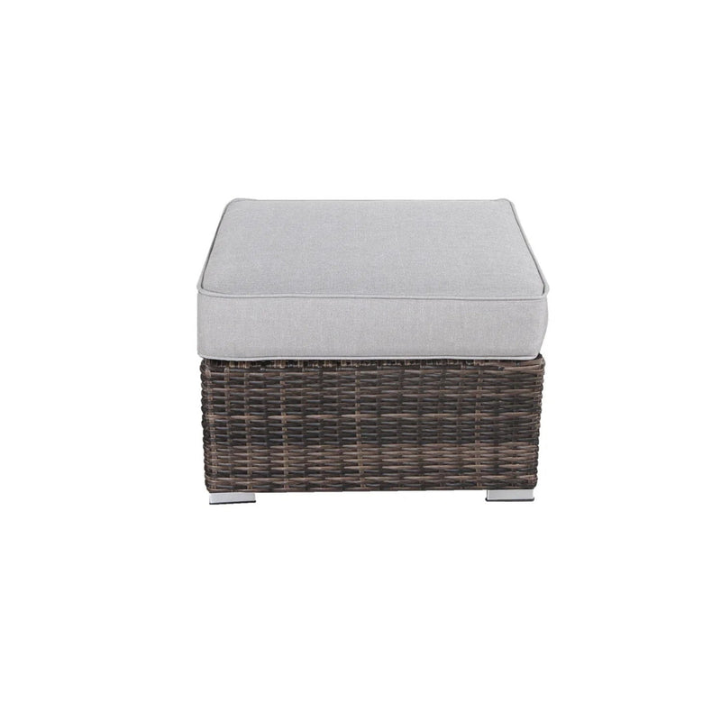 Stylish Outdoor Ottoman With Cushion For Comfort - R&R Furniture Gallery (Fountain Valley, CA)
