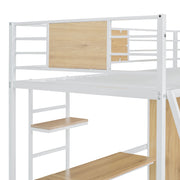 Loft Bed With L Shape Desk And Wardrobe - R&R Furniture Gallery (Fountain Valley, CA)