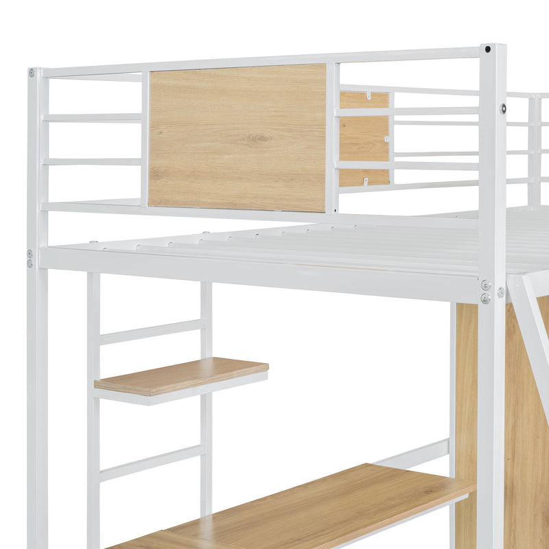 Loft Bed With L Shape Desk And Wardrobe - R&R Furniture Gallery (Fountain Valley, CA)