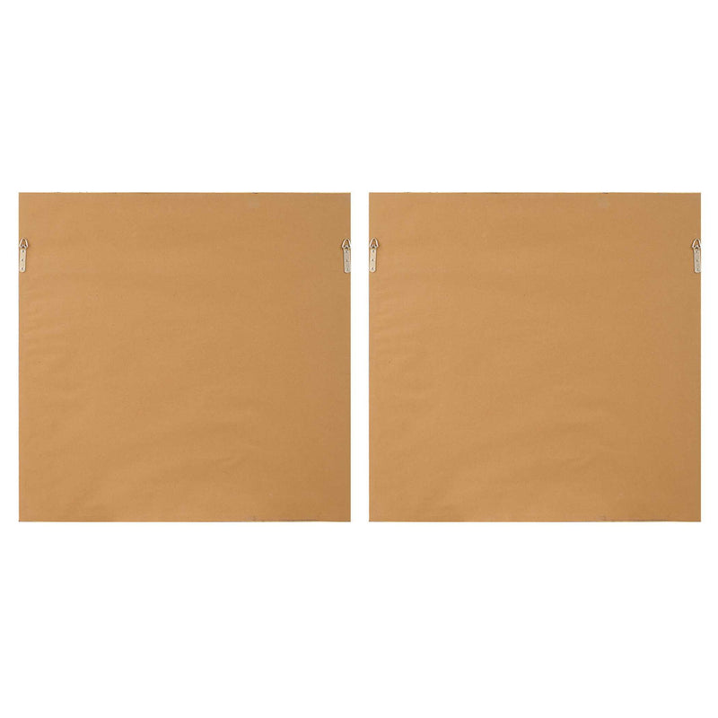 Cinnamon Shore - Framed Prints (Set of 2) - Dark Brown
