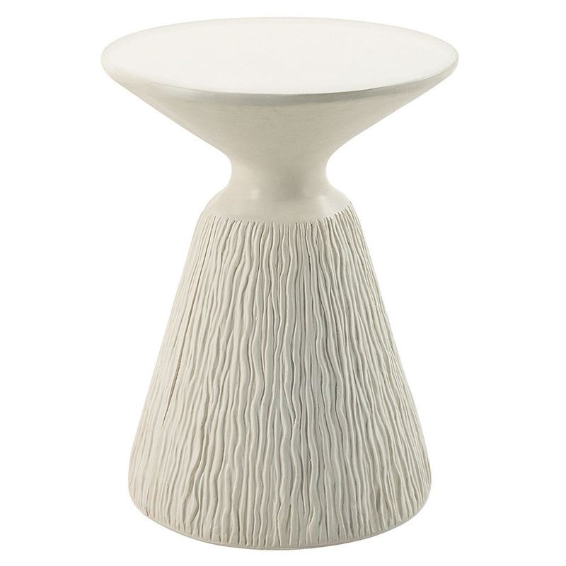Duane - Accent Table - Natural White - R&R Furniture Gallery (Fountain Valley, CA)