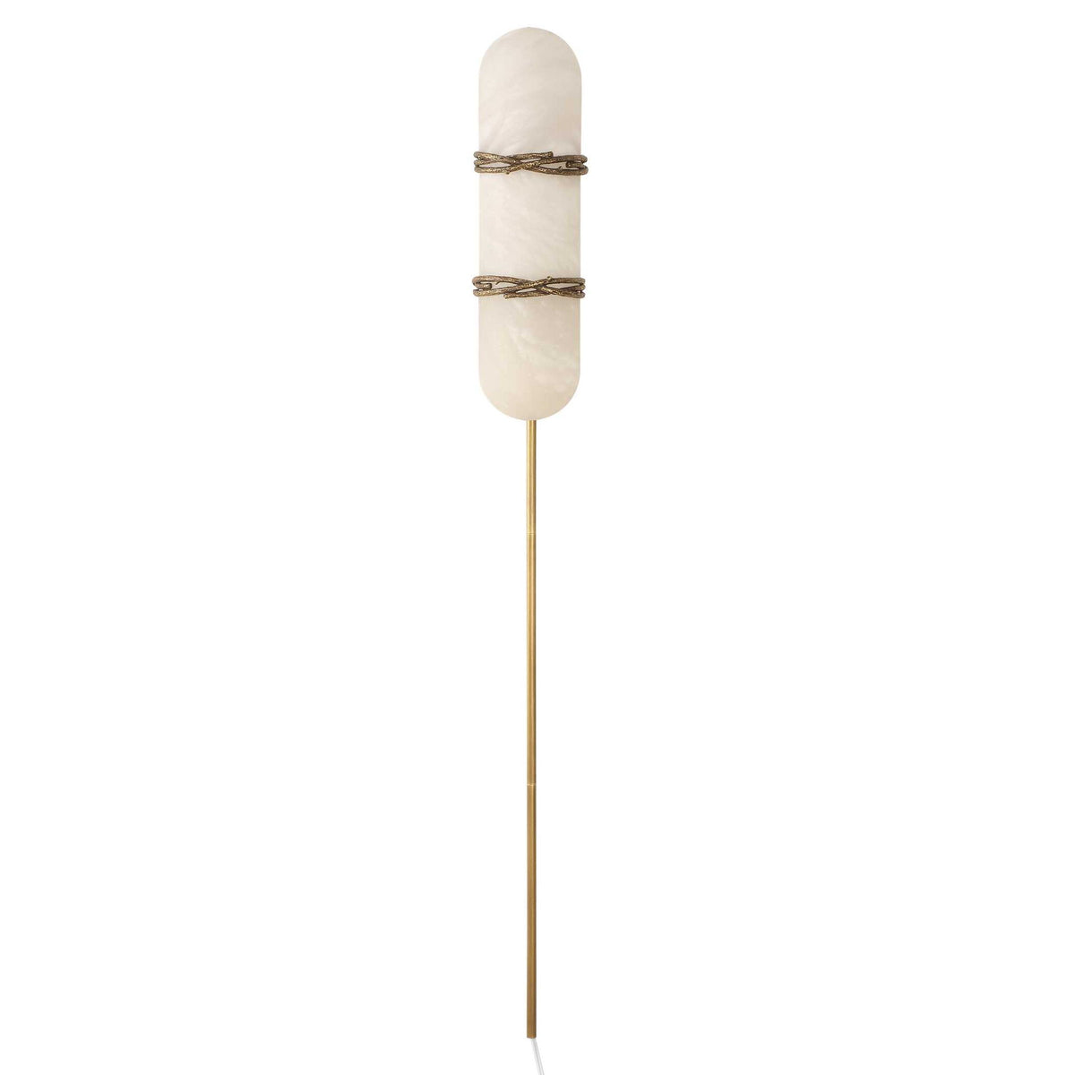 Entangled Vine - 1 Light Sconce - Brass / White