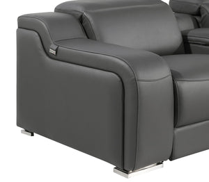 1116 - 12-Piece U-Shaped Sectional Sofa In With 4 Power Recliners & Power Headrests