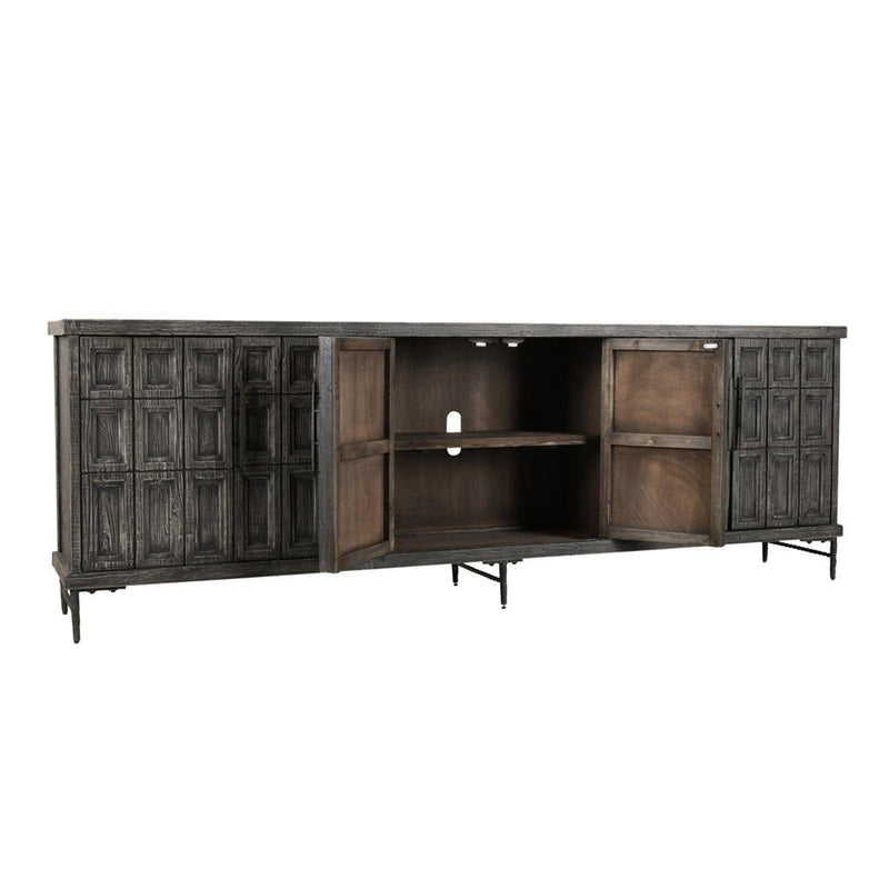 Willmark - 6 Door Iron Leg Sideboard - R&R Furniture Gallery (Fountain Valley, CA)