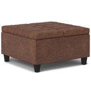 Harrison - Large Coffee Table Storage Ottoman - R&R Furniture Gallery (Fountain Valley, CA)