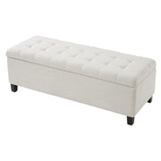 Upholstered Storage Ottoman Bench - R&R Furniture Gallery (Fountain Valley, CA)