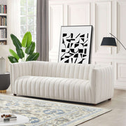 April - Mid-Century Modern Luxury Tight Back Boucle Couch - R&R Furniture Gallery (Fountain Valley, CA)