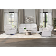 Blanche - Reclining Sofa With LED Lights - R&R Furniture Gallery (Fountain Valley, CA)
