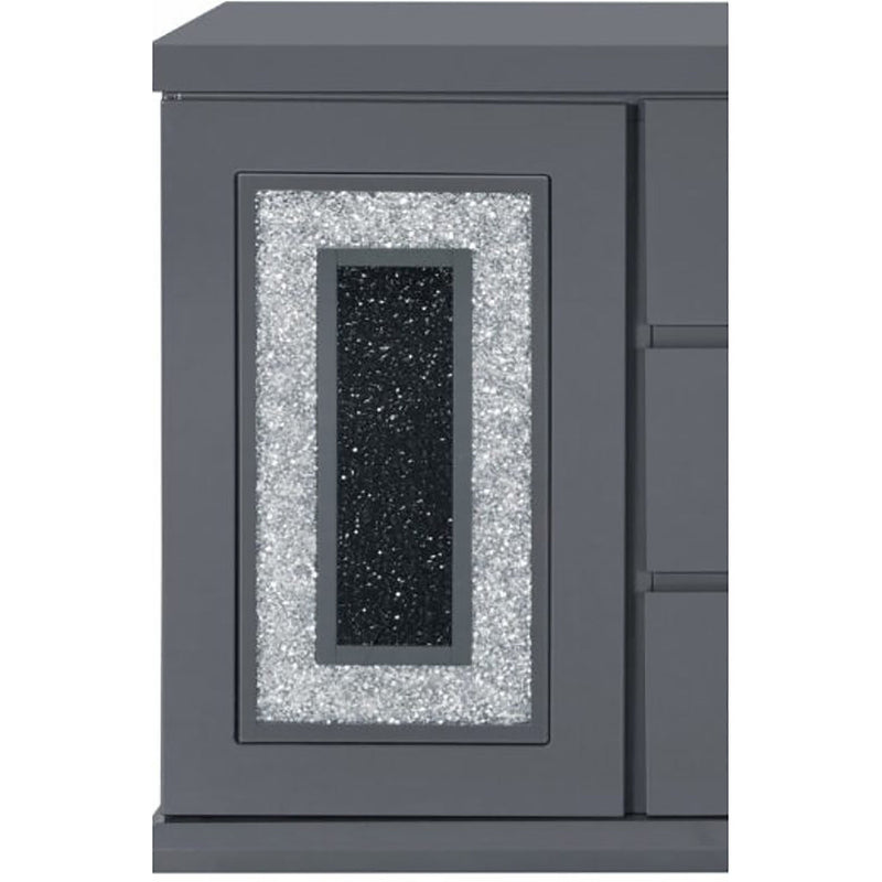 Ariya - Buffet With Clear Glass Inlay - R&R Furniture Gallery (Fountain Valley, CA)