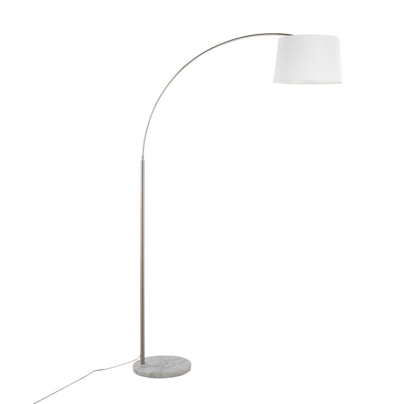 Lumi Source March contemporary design floor lamp with sleek modern style, standing tall with a minimalist aesthetic.