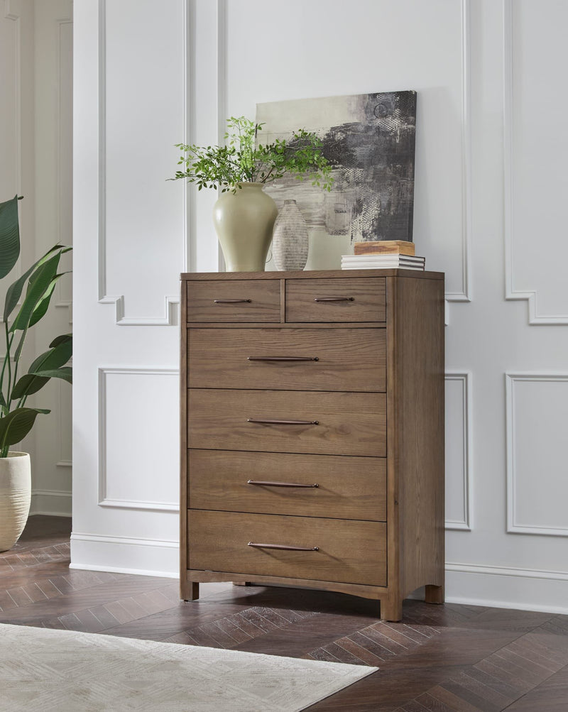 Arden 6 Drw Chest - Tvrn Brown