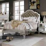 Eliora - Cal.King Bed, Silver
