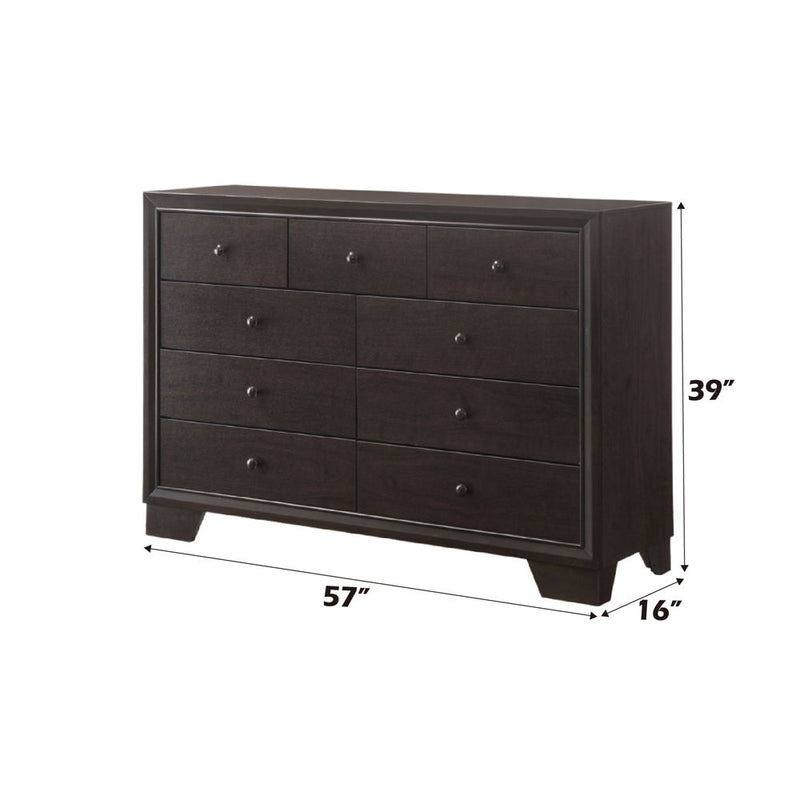 Madison - Dresser - Espresso - R&R Furniture Gallery (Fountain Valley, CA)