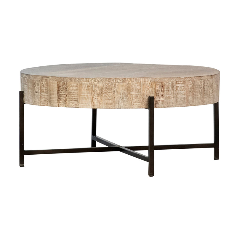 Sison - Coffee Table - Light Warm Wash And Black
