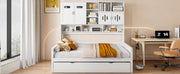 Daybed With All-In-One Cabinet And Shelf - R&R Furniture Gallery (Fountain Valley, CA)
