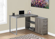 Computer Desk, Home Office, Corner, Left, Right Set - Up, Storage Drawers, L Shape, Laptop, And Contemporary & Modern - R&R Furniture Gallery (Fountain Valley, CA)