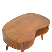 Wave Coffee Table With 1 Drawer - R&R Furniture Gallery (Fountain Valley, CA)