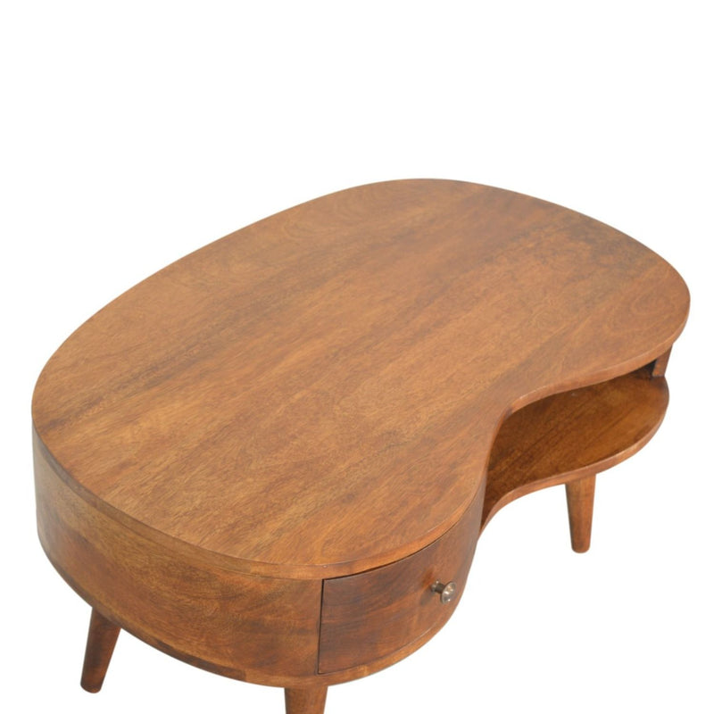 Wave Coffee Table With 1 Drawer - R&R Furniture Gallery (Fountain Valley, CA)