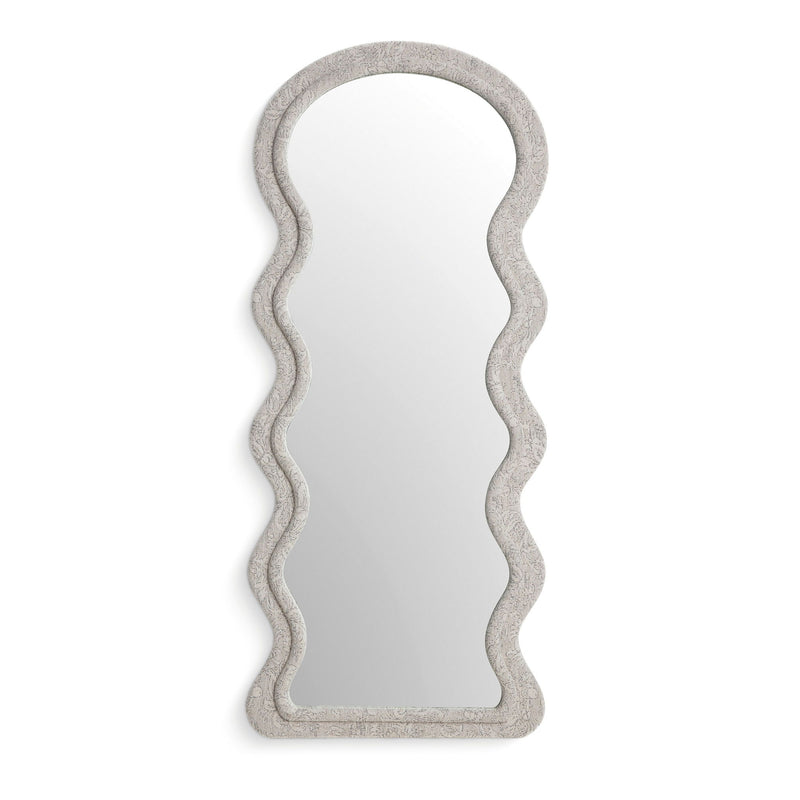 Rhodes - Velvet Floor Mirror