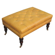 Buffalo - Ottoman With Castor Legs - R&R Furniture Gallery (Fountain Valley, CA)