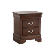 Louis Phillipe - Storage Nightstand - Cappuccino - R&R Furniture Gallery (Fountain Valley, CA)