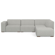 Rex - Handcrafted Sectional Sofa And Ottoman - R&R Furniture Gallery (Fountain Valley, CA)