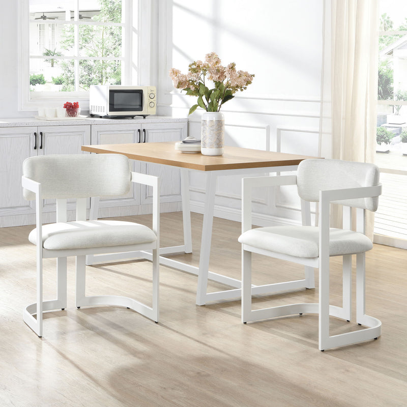 Upholstered Dining Armchairs (Set of 2) - R&R Furniture Gallery (Fountain Valley, CA)