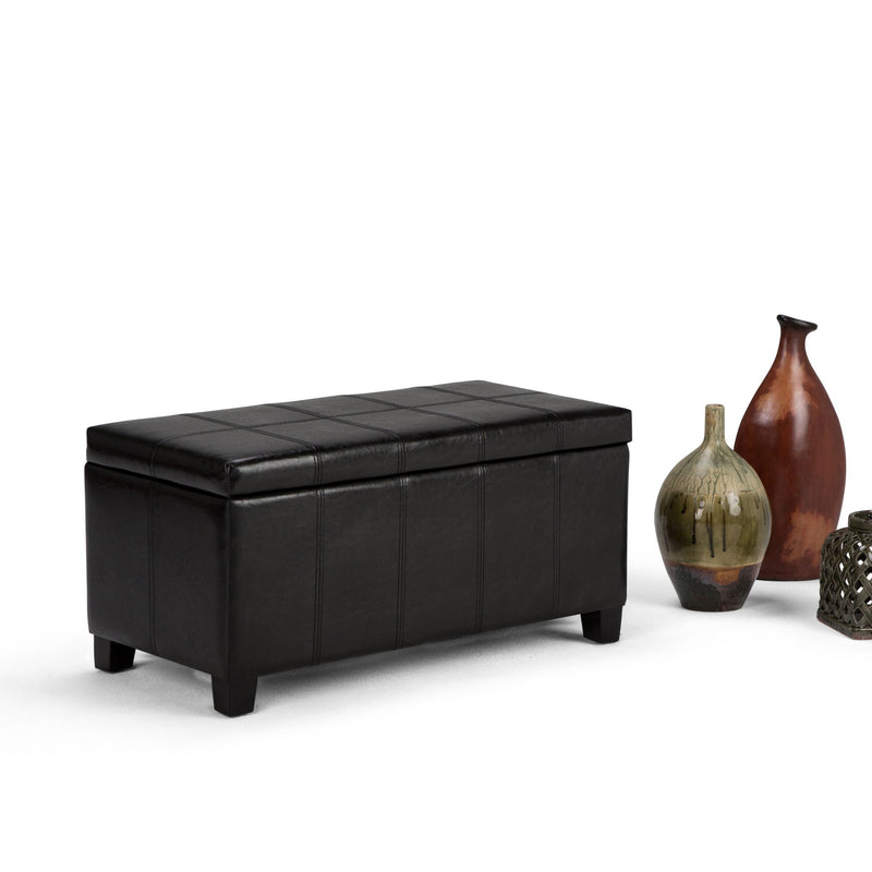 Dover - Upholstered Storage Ottoman Bench - R&R Furniture Gallery (Fountain Valley, CA)