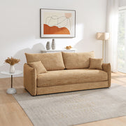 Cadie - Sofa With 2 Pillows - Mocha - R&R Furniture Gallery (Fountain Valley, CA)