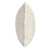 Ivory Carters 22x22 inch accent pillow by Classic Home, featuring soft fabric and decorative design for home decor.