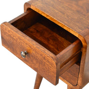 Curved Nightstand - R&R Furniture Gallery (Fountain Valley, CA)
