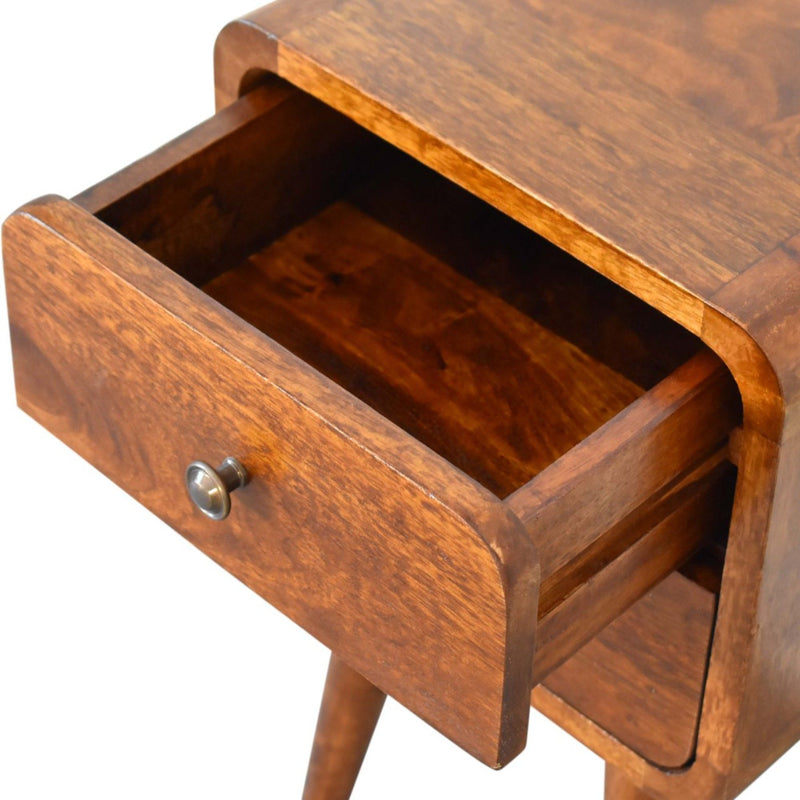 Curved Nightstand - R&R Furniture Gallery (Fountain Valley, CA)