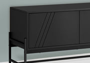 TV Stand, Modern Design Console, Media Entertainment Center, Storage Cabinet, Contemporary & Modern - Black - R&R Furniture Gallery (Fountain Valley, CA)