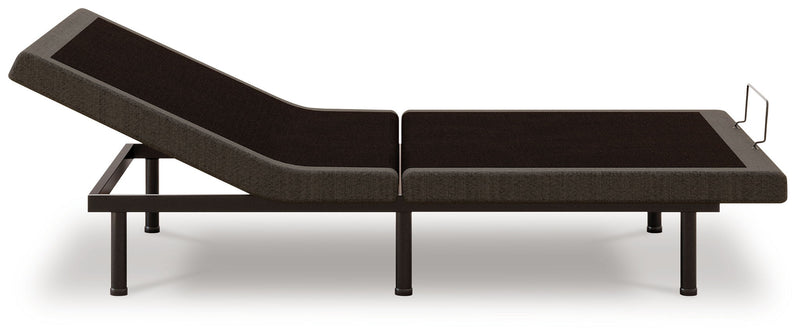Nectar Comfort Premier Adjustable Base showing remote control and adjustable frame with head and foot tilt features.