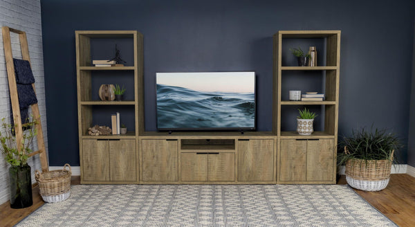 Tabby 3-piece 60-inch TV Entertainment Center Mango