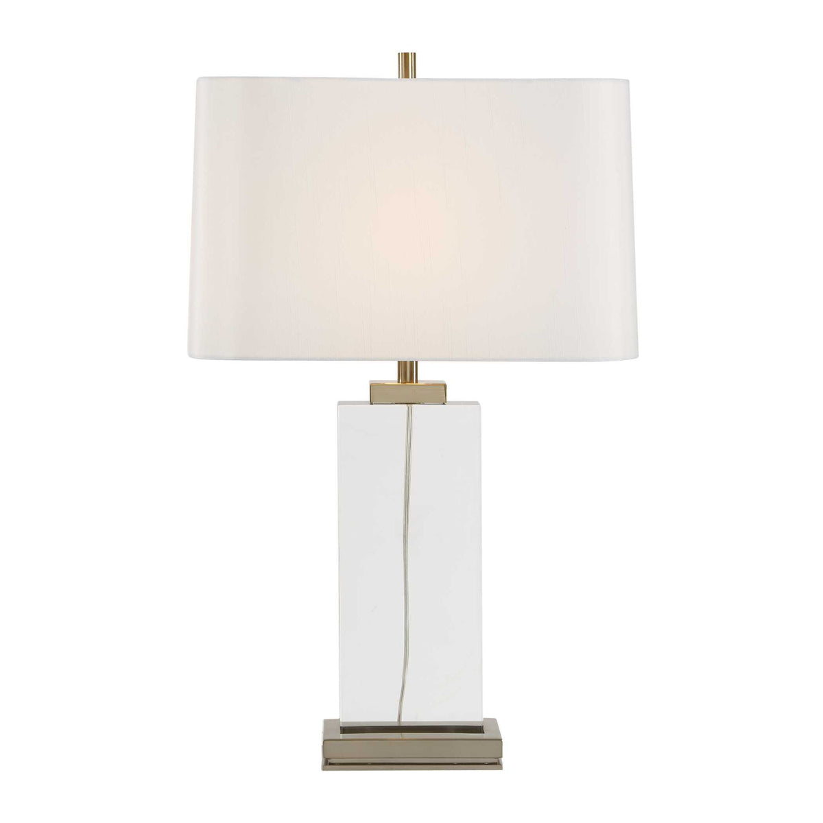 Genevieve - Crystal Table Lamp - Brass / Gold