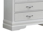 Glory Furniture Lorana dresser with multiple drawers, elegant wooden finish, and sleek design for sophisticated storage.
