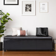 Avalon - Multifunctional Storage Ottoman Bench - R&R Furniture Gallery (Fountain Valley, CA)