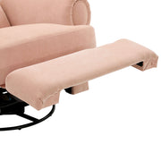 Manual Swivel Recliner Rocker Chair With Adjustable Backrest - R&R Furniture Gallery (Fountain Valley, CA)