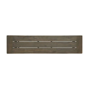 Noble House Cloud outdoor bench with acacia wood frame and slat panel design, suitable for garden or patio seating.