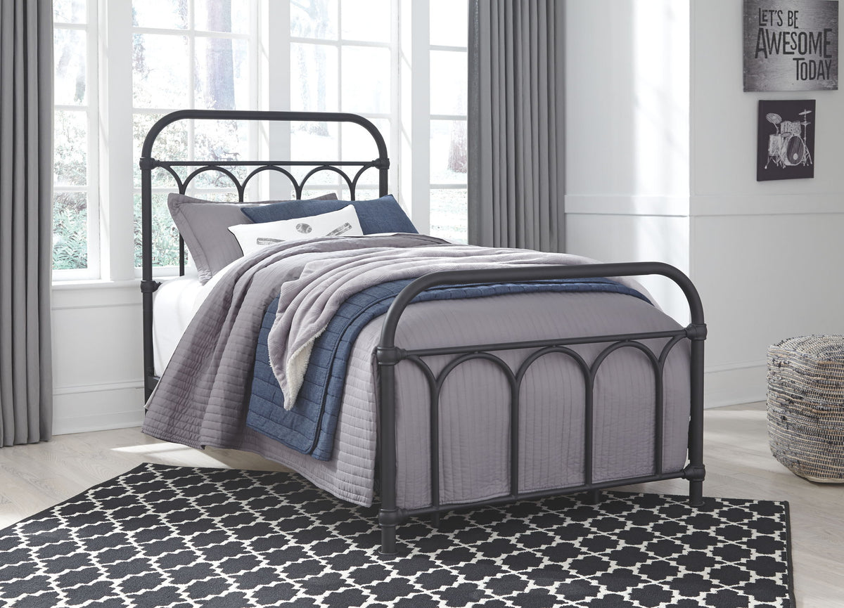 Nashburg - Arch Bed - R&R Furniture Gallery (Fountain Valley, CA)