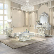 Vanaheim - Sofa Table - Antique White - R&R Furniture Gallery (Fountain Valley, CA)