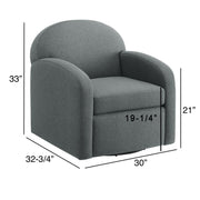Eddie - Modern Swivel Chair With 360 Degree Functionality - R&R Furniture Gallery (Fountain Valley, CA)