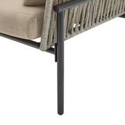 Rope Lounge Chair With Cushions For Modern Spaces - R&R Furniture Gallery (Fountain Valley, CA)