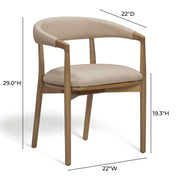 Vina - Vegan Leather Dining Chair - R&R Furniture Gallery (Fountain Valley, CA)