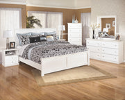 Bostwick Shoals - One Drawer Night Stand - White - R&R Furniture Gallery (Fountain Valley, CA)