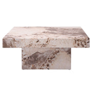 Fultan - Coffee Table - Engineered Stone - R&R Furniture Gallery (Fountain Valley, CA)