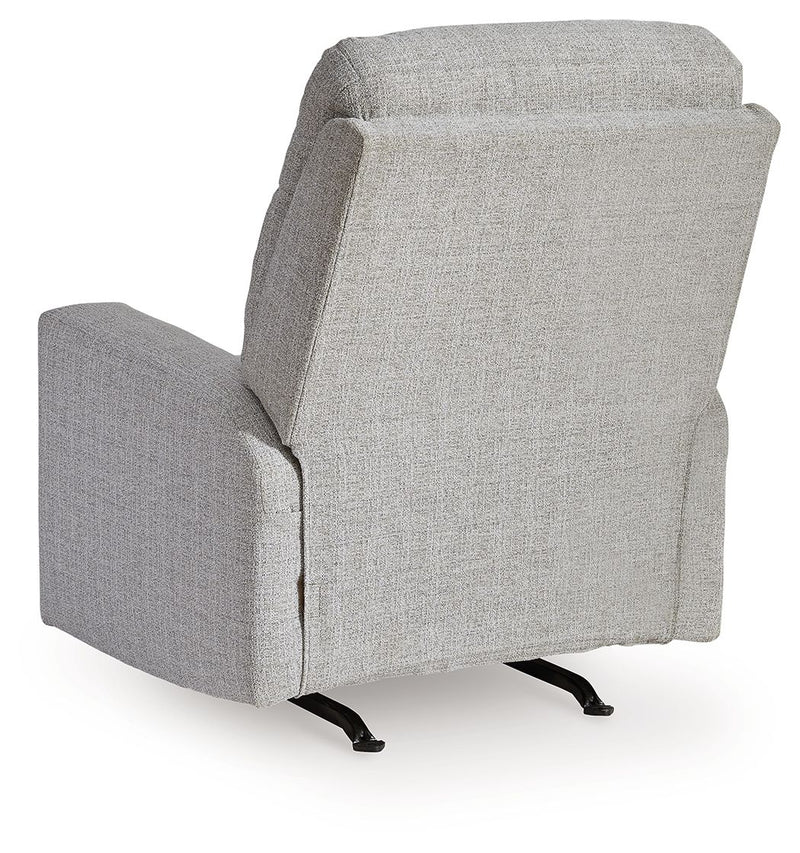 Skillins - Rocker Recliner - Stone - R&R Furniture Gallery (Fountain Valley, CA)