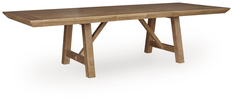 Ridgester - Rectangular Dining Room Extension Table - Light Brown - R&R Furniture Gallery (Fountain Valley, CA)